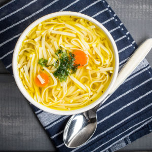 “Chicken” Noodle Soup