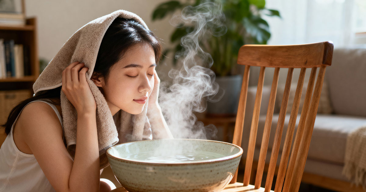 Steam Inhalation Therapy