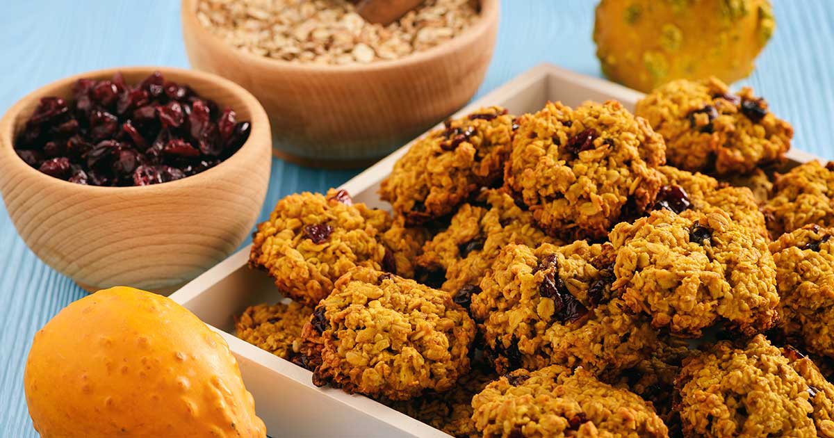 pumpkin date cookies